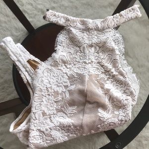 Free people lace body suit